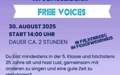 Workshop mit den Free Voices