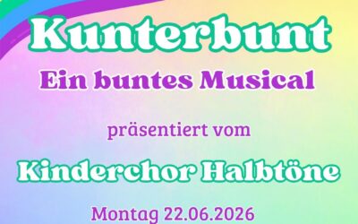 Musical Kinderchor Halbtöne
